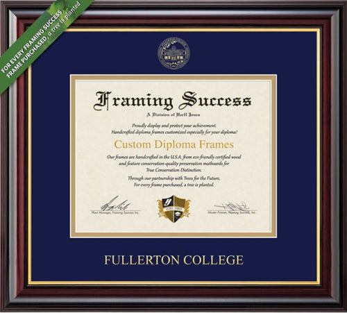 Fullerton College 7'' x 9'' Windsor Diploma Frame