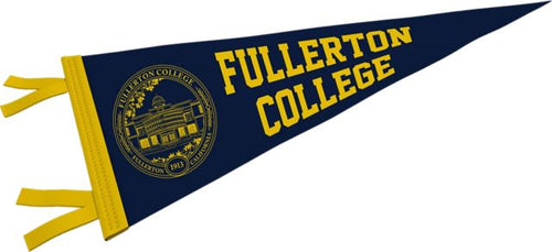 Fullerton College 12'' x 30'' Pennant