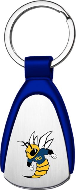 Fullerton College Hornets Tear Drop Key Tag