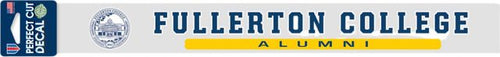 Fullerton College Hornets 2x17 Decal