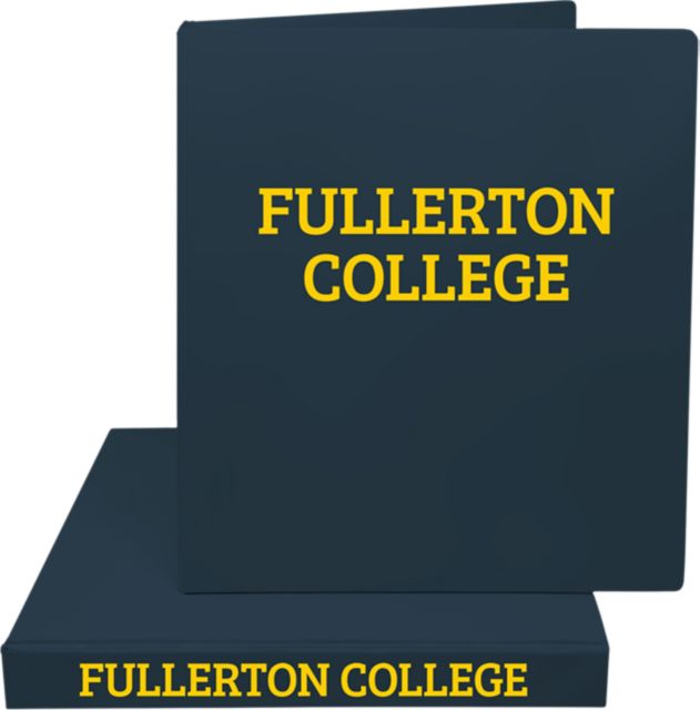 Fullerton College 1'' Vinyl Binder