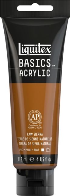 Basics 4oz Raw Sienna