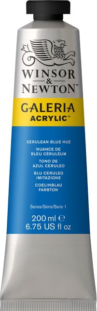 GALERIA ACRYLIC  200ML CERULEAN BLUE