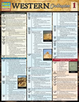 WESTERN CIVILIZATION 1